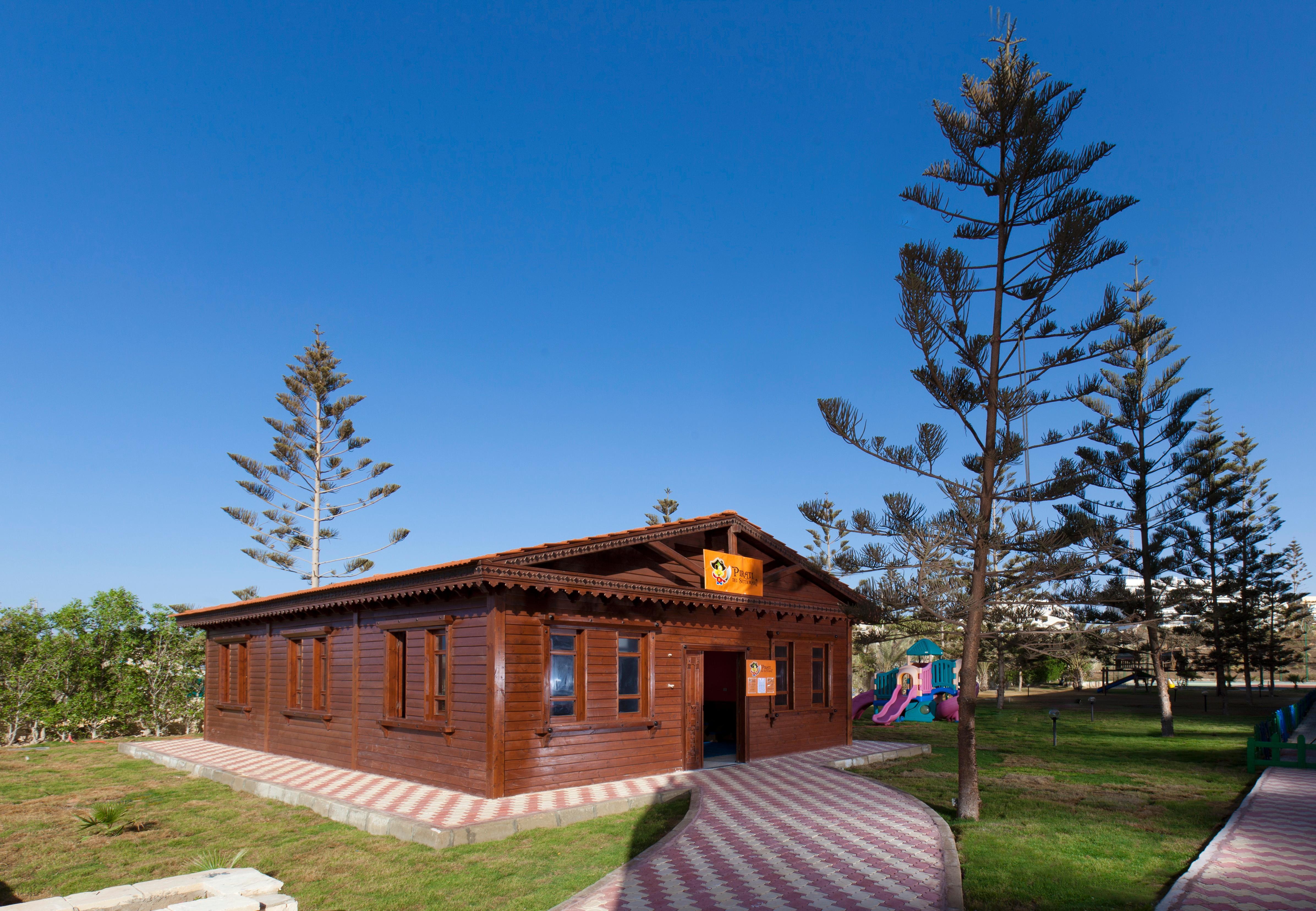 Borg El Arab Beach Resort Exterior foto The library