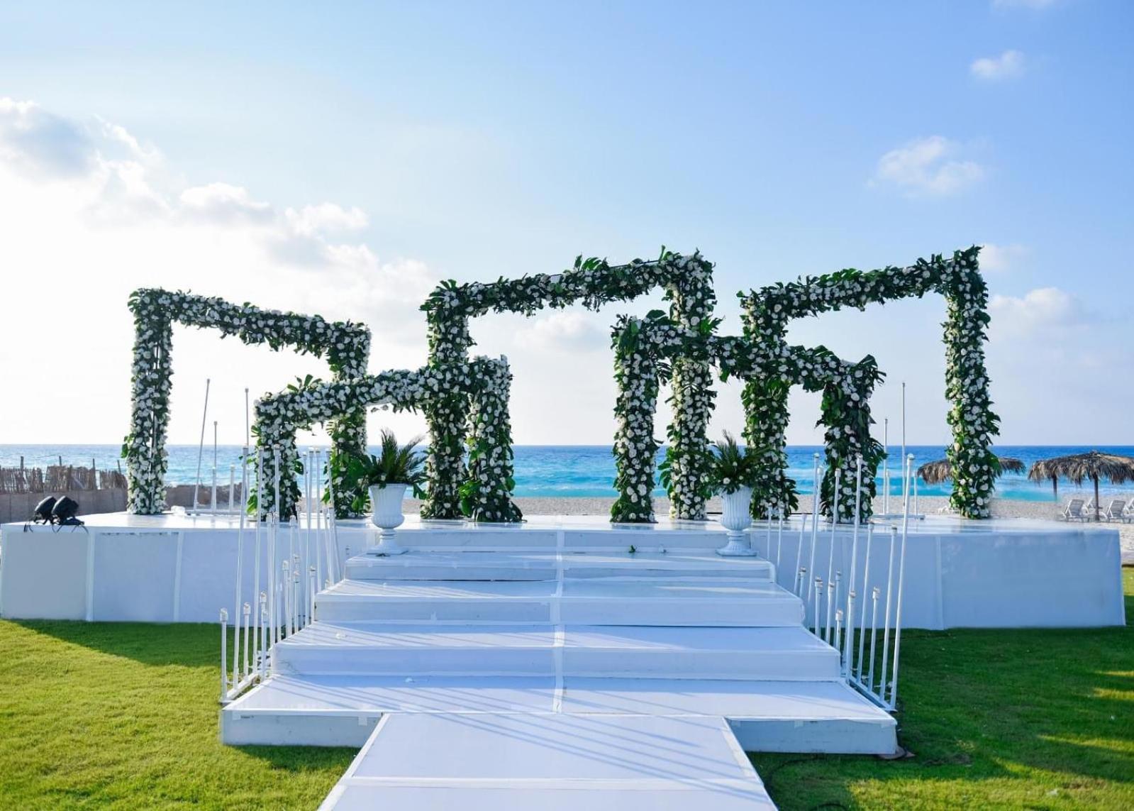 Borg El Arab Beach Resort Exterior foto The stage of the 2015 edition of the festival